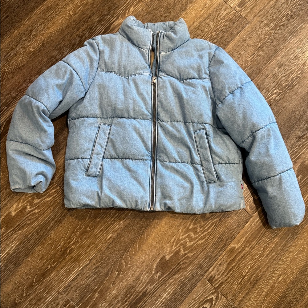 Levi's Light Blue women’s Puffer Jacket